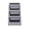 Pet ladder with bracket - gray