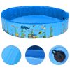 pet pool,Foldable Dog Pet Bath Pool Collapsible Dog Pet Pool Bathing Tub Kiddie Pool for Dogs Cats and Kids