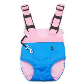 Pet Backpack Sandwich Sponge (Option: S-Blue)