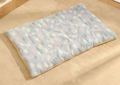 Pet Blanket Dog Cat Bed Winter Warm Mat Four Seasons Universal Blanket (Style: clouds)