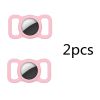 2pcs Pet Silicone Protective Case Dog Cat Collar Loop For Apple Airtags Cover For Air Tags Locator Tracker Anti-lost Device New