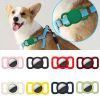 2pcs Pet Silicone Protective Case Dog Cat Collar Loop For Apple Airtags Cover For Air Tags Locator Tracker Anti-lost Device New